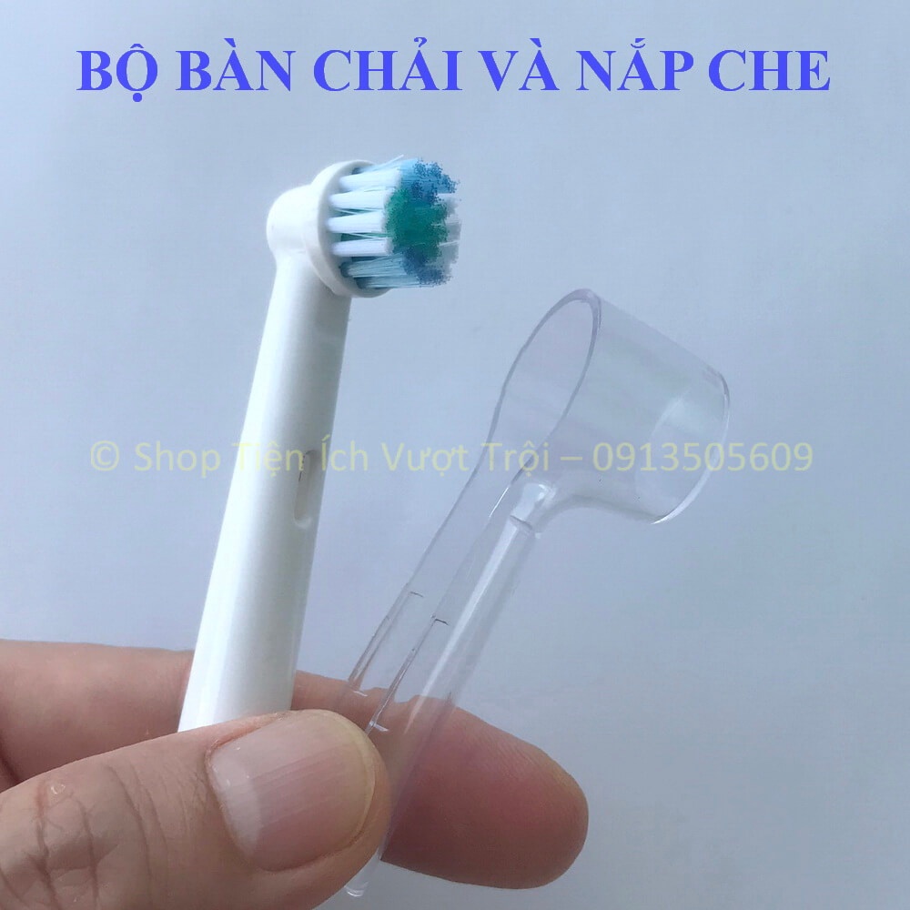 Bộ 4 đầu bàn chải răng dùng cho máy Oral-B Braun, bàn chải điện thay thế YE-Tiện Ích Vượt Trội
