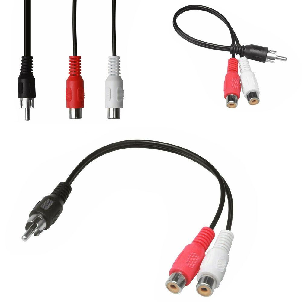 BTLIMER Cáp Chia Âm Thanh RCA 6 inch Sang 2Rca Chuyên NghiệP