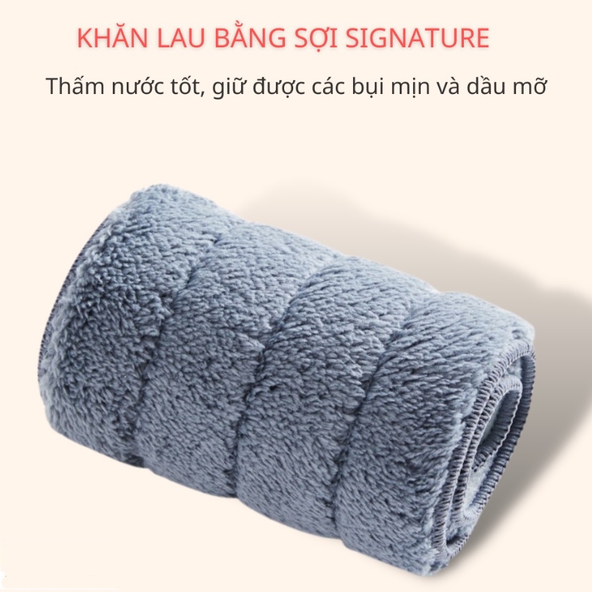 Cây lau nhà phun sương thông minh AURORA lau dọn dễ dàng 3 trong 1 đầu xoay 360 độ cao cấp siêu thấm hút
