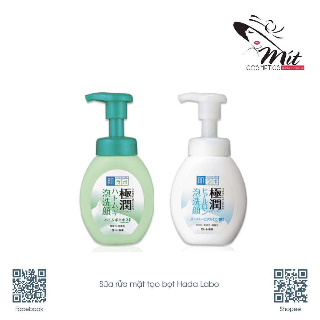Sữa Rửa Mặt Hada Labo Tạo Bọt ( Hadalabo Rohto )