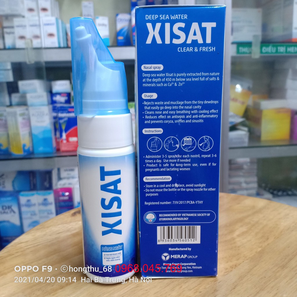 XISAT người lớn chai 75ml