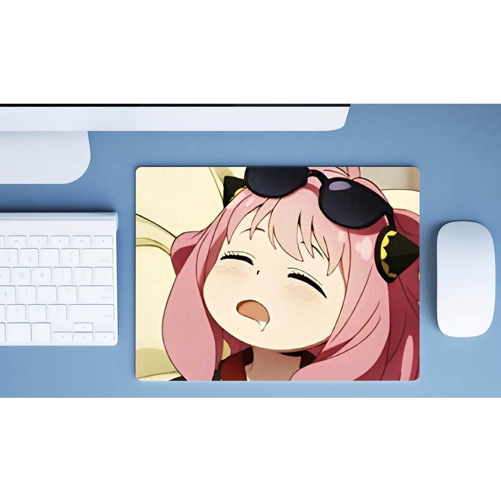 Miếng lót chuột IN HÌNH Spy X Family Gia đình điệp viên anime chibi tiện lợi xinh xắn