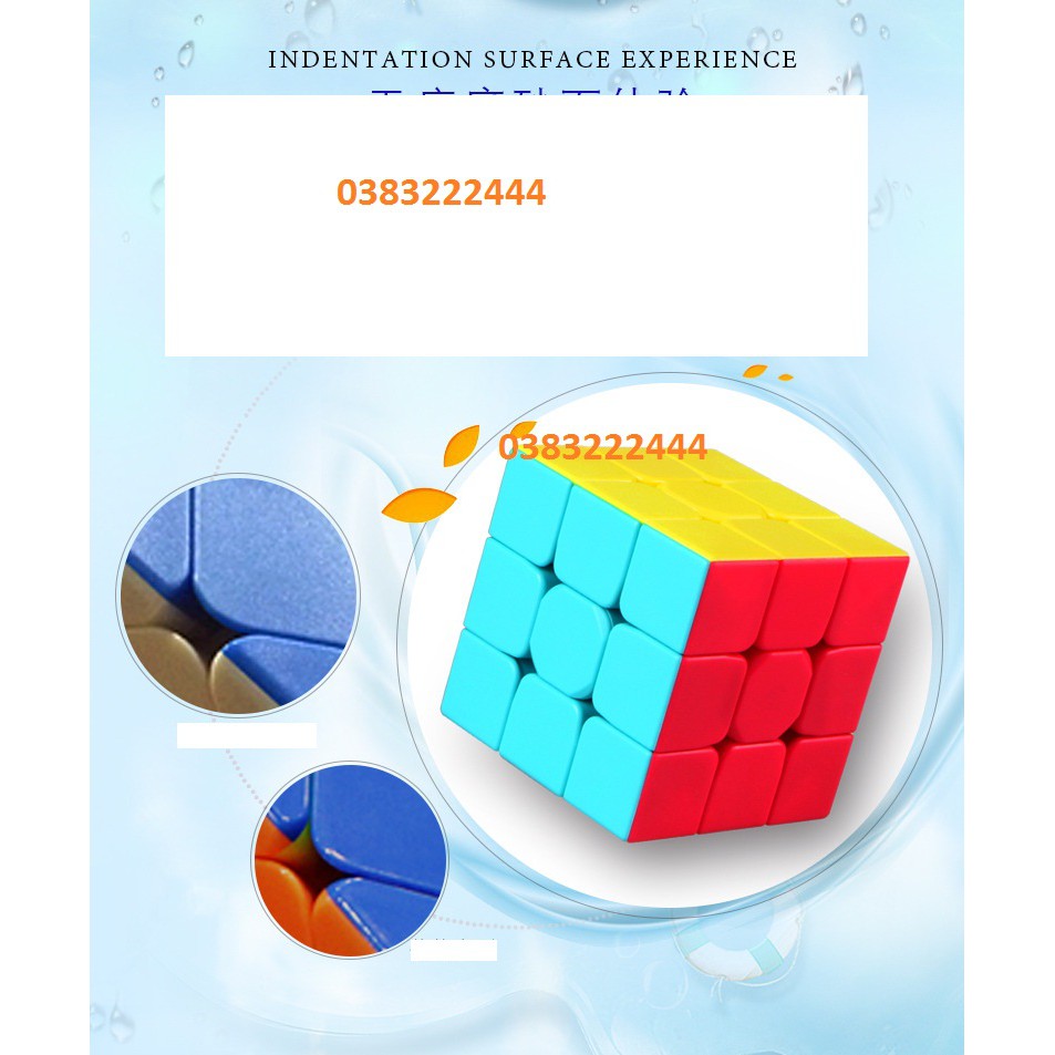 Rubik 3x3 Nam Châm kt:5.7*5.7*5.7  loại siêu trơn, siêu nhanh