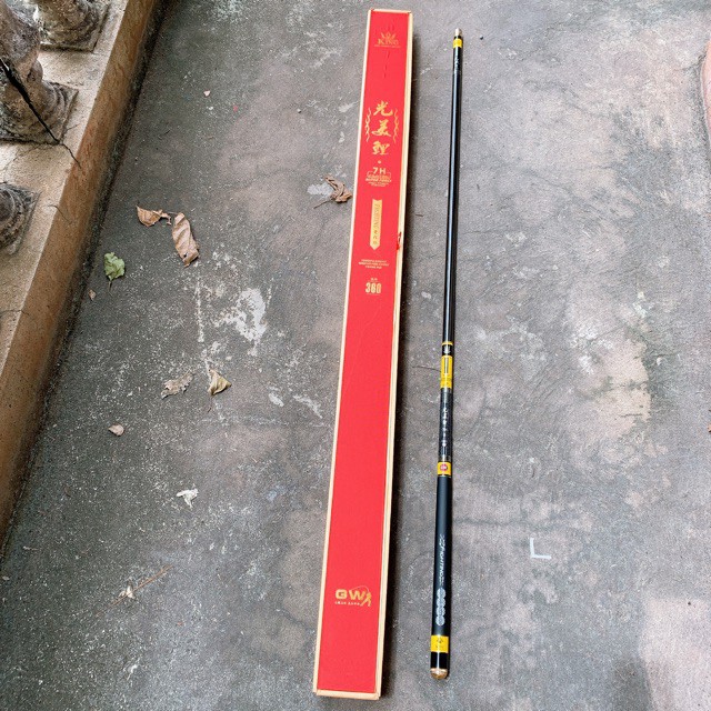 cần câu tay GW 7H dài 3m6 tải cá 13kg siêu nhẹ 100g hàng chính hãng GW nhập khẩu y hình giảm giá sele y hình
