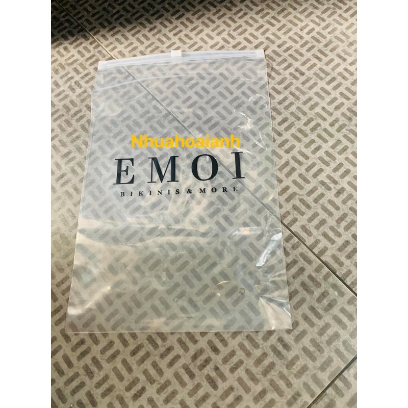 1kg zip khoá trong không in size 25x35cm