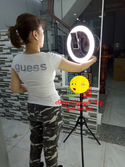 Đèn make up, cây đèn livestream, phun xăm, chụp hình, spa, hỗ trợ bán hàng size đèn 35cm mẫu mới nhất