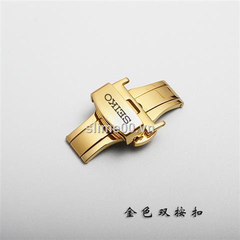 Khóa đồng hồ Seiko bằng thép có kim thời trang cho nam nữ