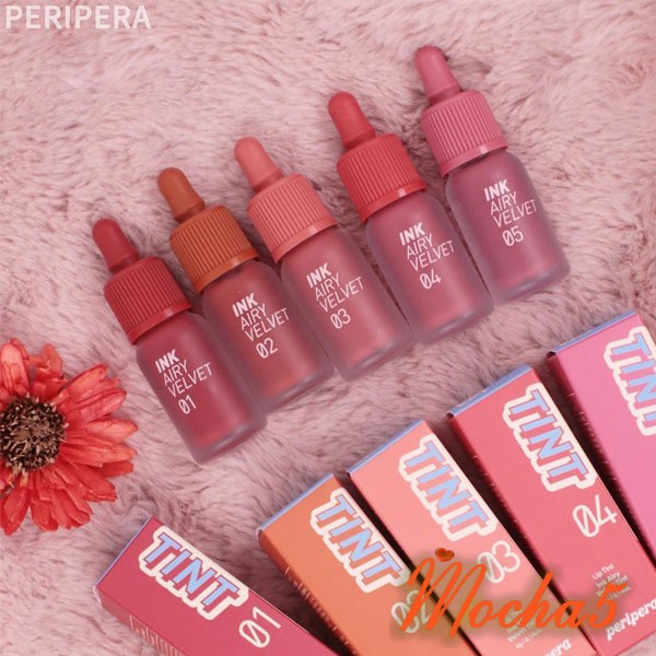 Son kem Peripera INK AIRY Velvet Tint lì nhẹ môi Hàn Quốc 2019 4g | BigBuy360 - bigbuy360.vn