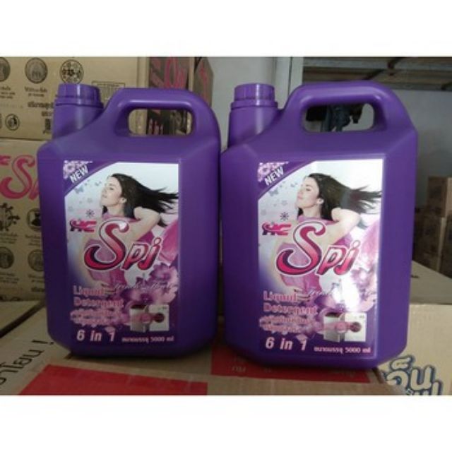 Nước giặt xã SPJ - 6in1 5000ml Thái Lan