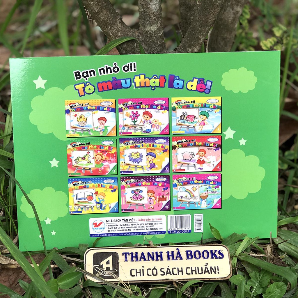 Sách - Bạn nhỏ ơi! Tô Màu Thật Là Dễ! - Tập 4 (2-5 tuổi)