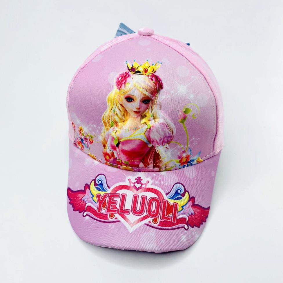Nón cho bé gái, mũ trẻ em hình công chúa siêu đáng yêu - Thóc store