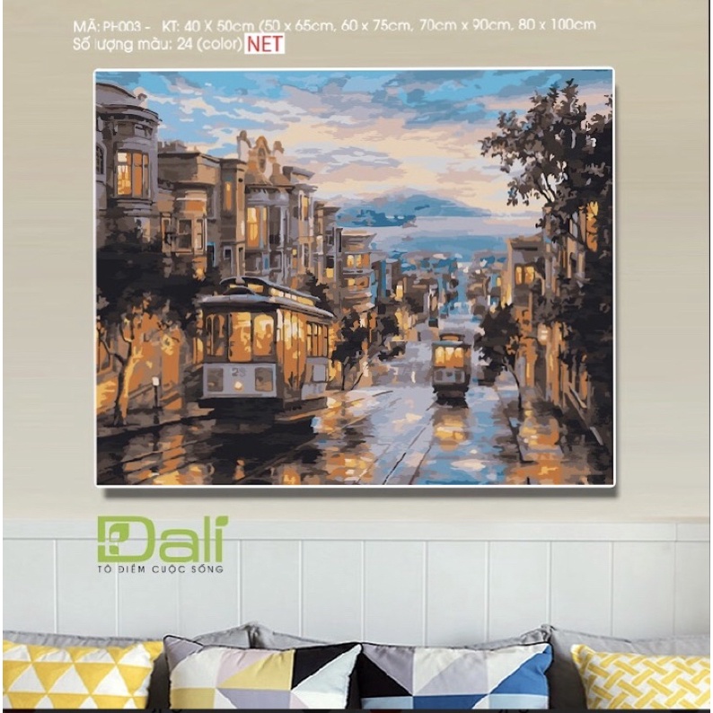 Tranh sơn dầu số hoá Dali mã Ph003