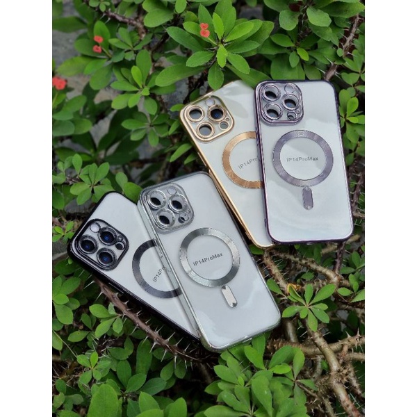 Ốp lưng silicon kst trong viền màu iphone 14 pro max,14 max,14 pro,14 bảo vệ camera hỗ trợ sạc magsafe