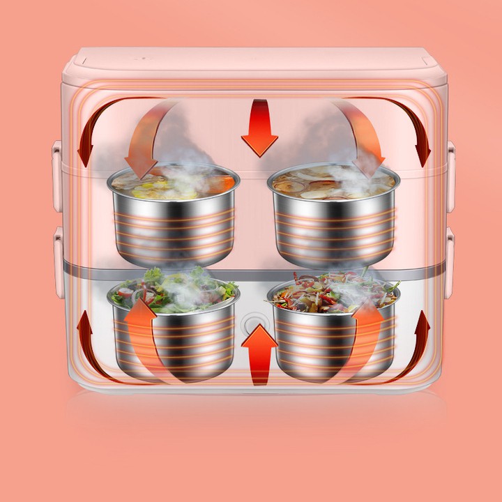 Hộp cơm hâm nóng Wifer cắm điện văn phòng | BigBuy360 - bigbuy360.vn