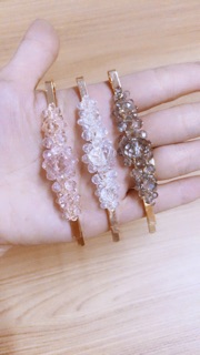 Set 3 cặp tóc pha lê sang chảnh