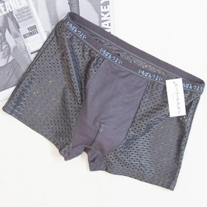 🩲Hộp 5 Quần Lót Đùi Nam Thông Hơi Xuất Nhật Cao Cấp