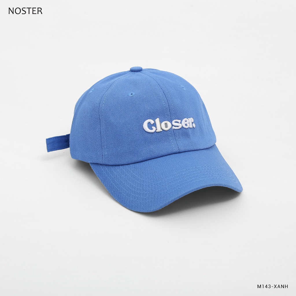 Mũ lưỡi chai hoạ tiết chữ Closer - 25.December M143