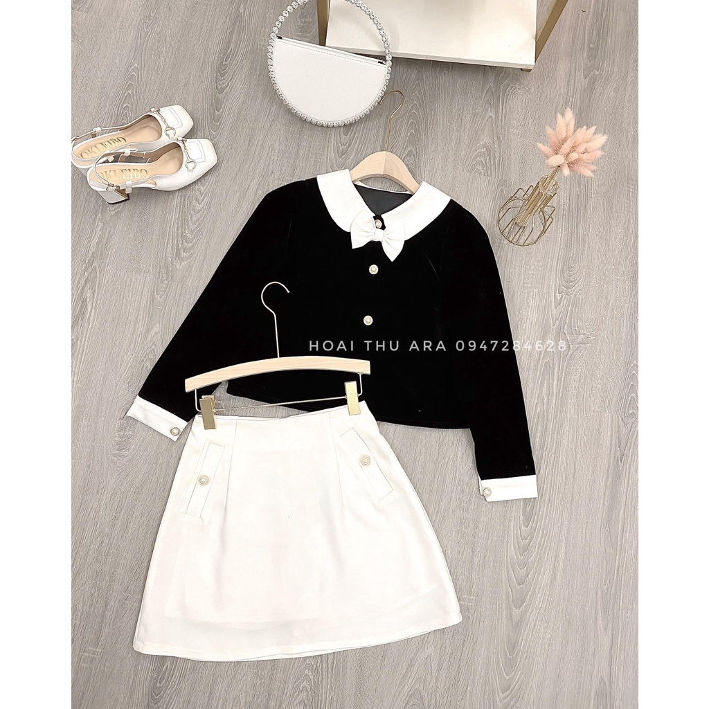 Set áo váy tiểu thư cao cấp Ara S09 (có bán tách set)