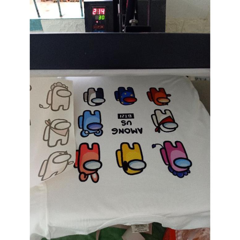 NEW- Áo Thun Among Us BT21 Vải Cotton Thái 4 Chiều S122 - BIBO STORE