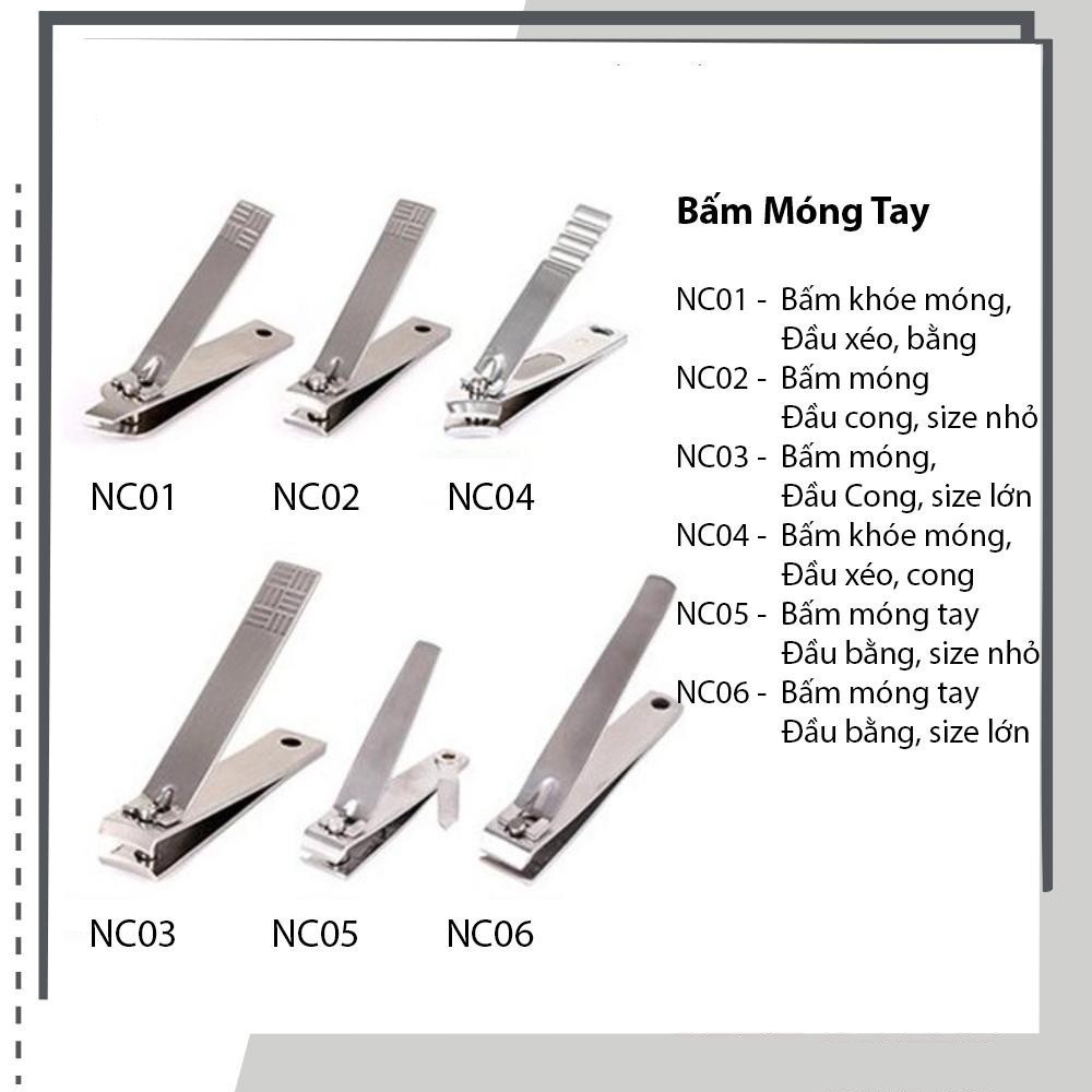 Vacosi Bấm Khóe Móng Đầu Xéo Nail Clipper N01