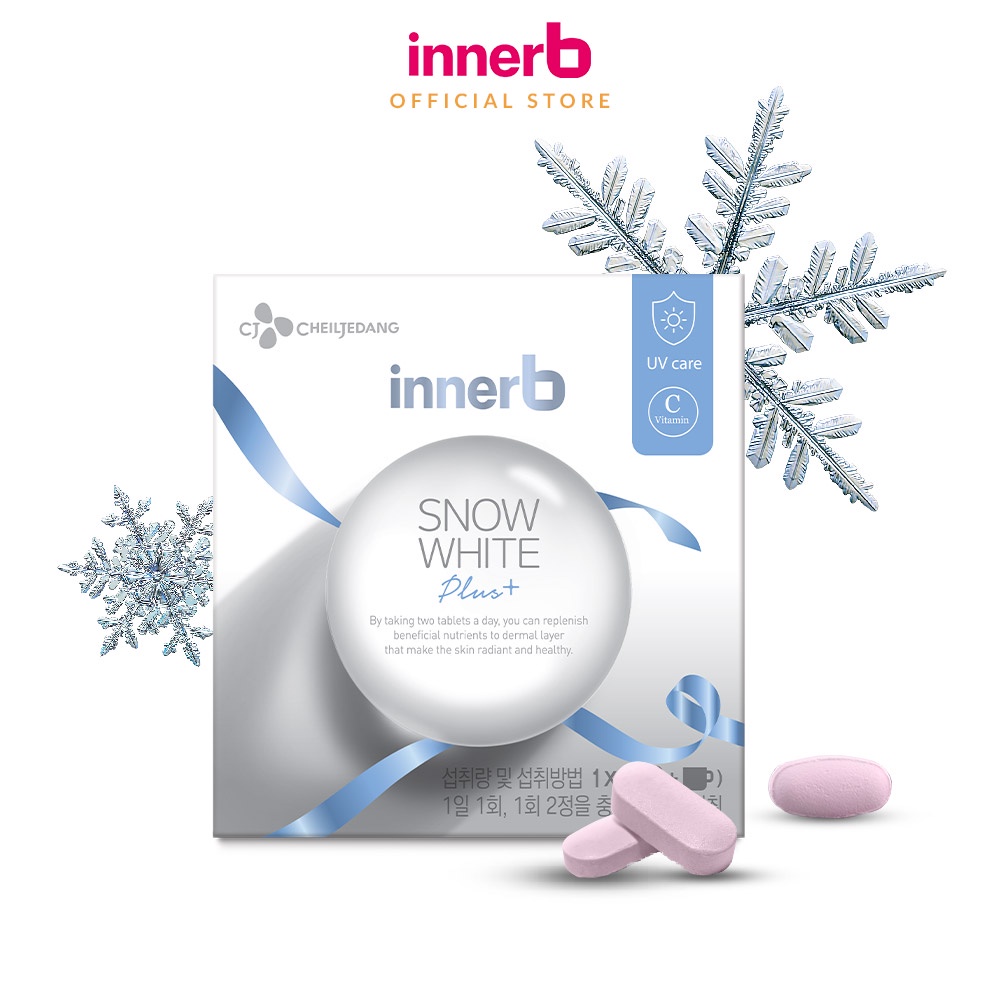 Thực phẩm bảo vệ sức khỏe InnerB Snow White 70 viên (35g)