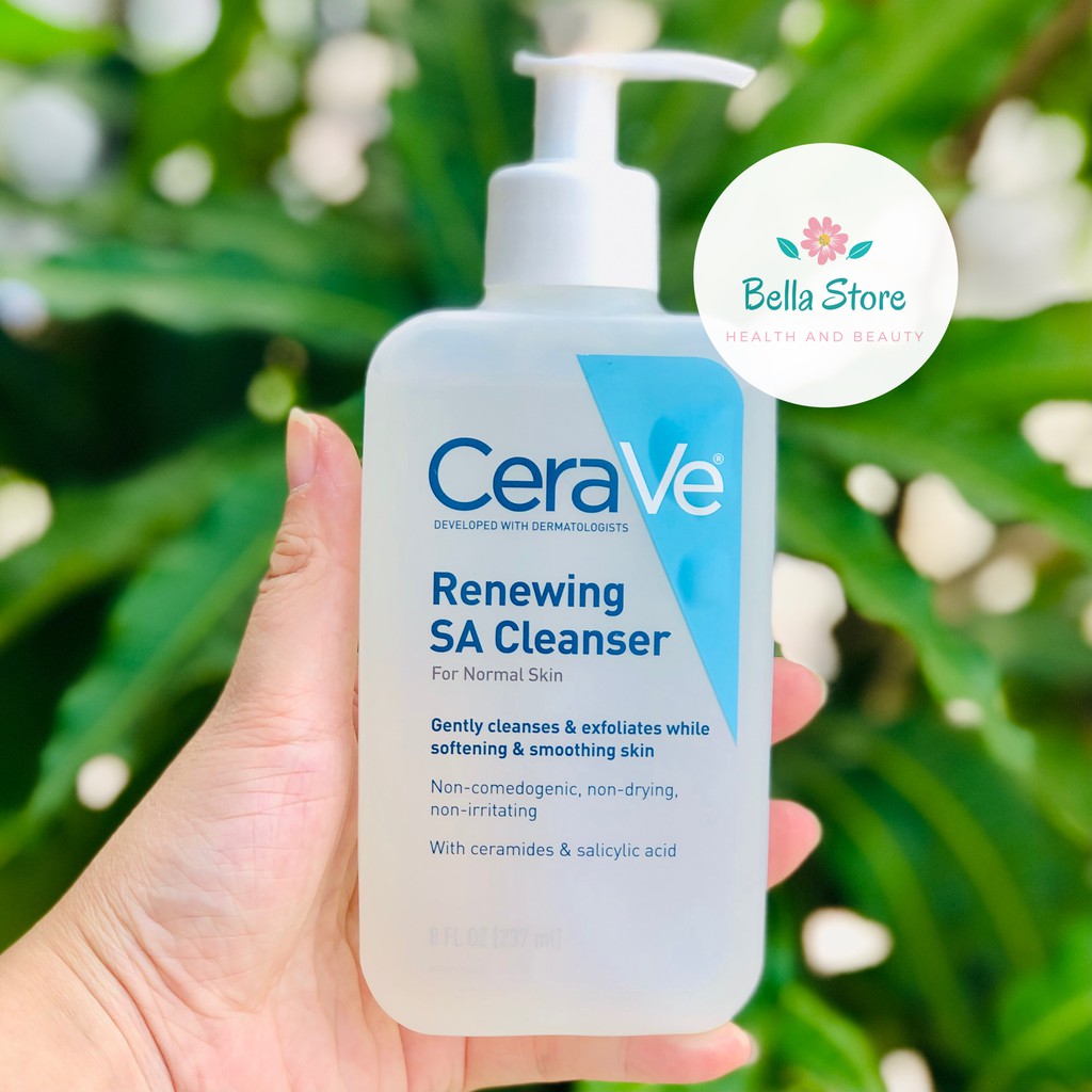 [BHA] Sữa rửa mặt giảm mụn Cerave Renewing SA Cleanser