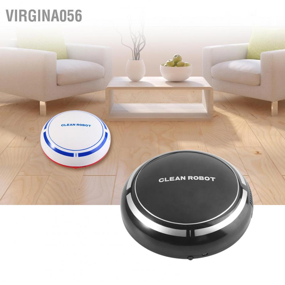 Hàng Hot Máy quét bụi gia đình tự động thông minh có thể sạc lại USB Hàng giao ngayVirgina056