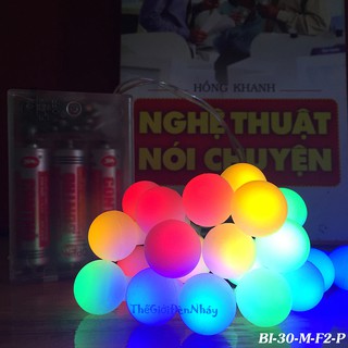 Đèn Nháy LED Bóng Bi Chạy Pin