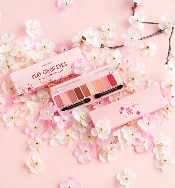 SALE SỐC Phấn mắt Lameila Play Color Eyes phiên bản hoa anh đào Cherry Blossom