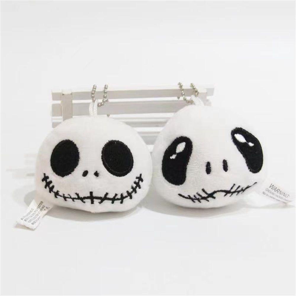 Búp Bê Nhồi Bông Hình Đầu Lâu Hoạt Hình 8CM