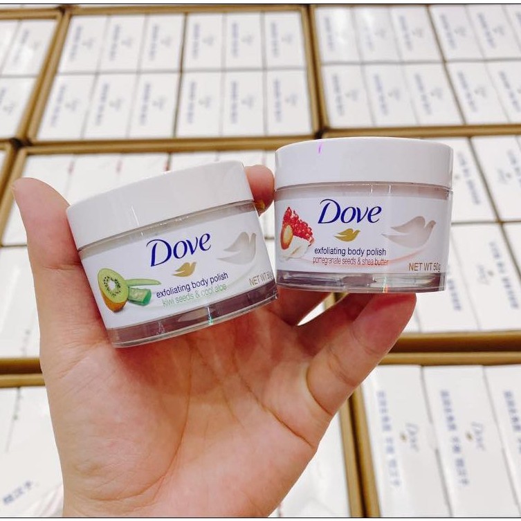 Set  2 Hủ Tẩy Da Chết Dove 50gr - Tẩy Da Chết Toàn Thân Dove Cam Kết Hàng Chính Hãng