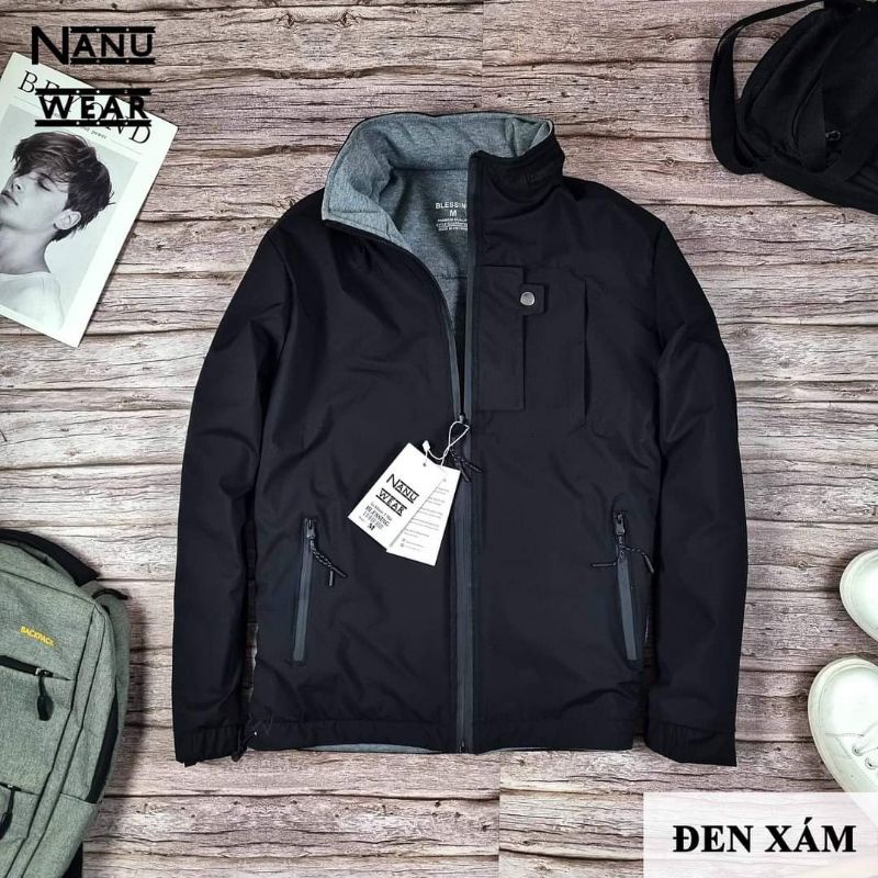 Áo 2 mặt Gió nỉ Túi hộp