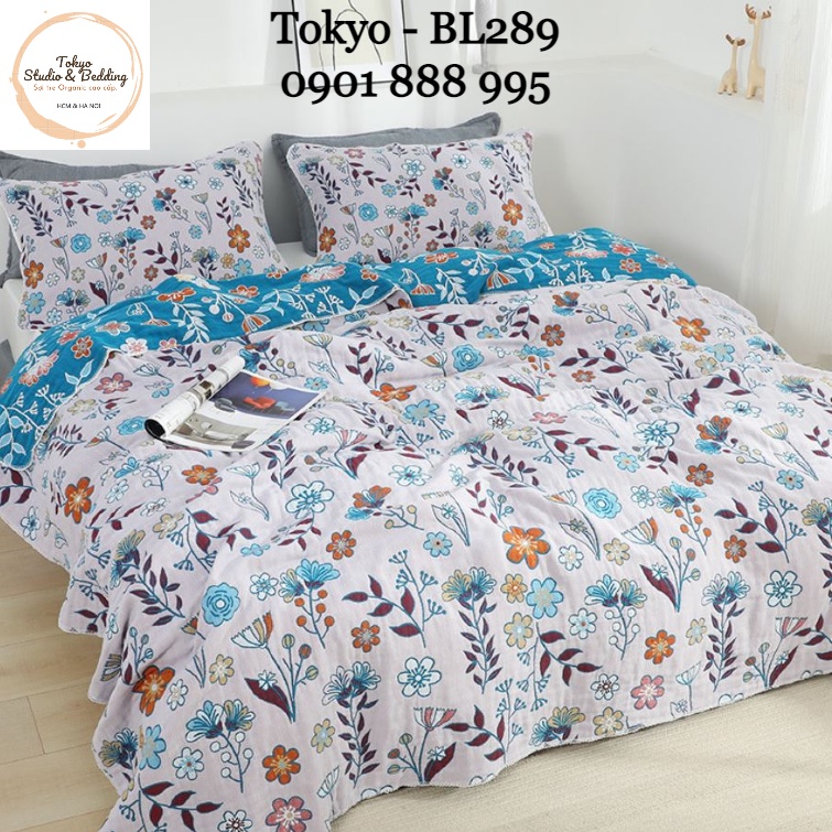 S56_Chăn Xô Organic Cotton Dòng Cao Cấp