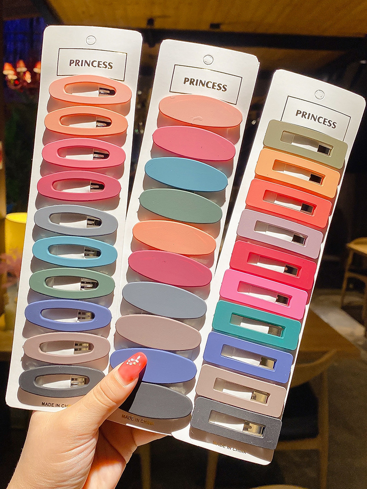 Bộ Kẹp Tóc Đơn Giản Phong Cách Hàn Quốc Cho Nữ