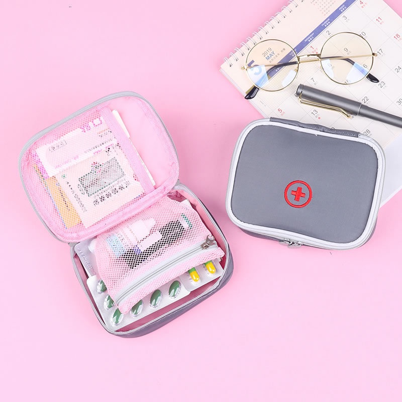 Hộp Đựng Thuốc Mini Dùng Trong Trường Hợp Khẩn Cấp Tiện Dụng