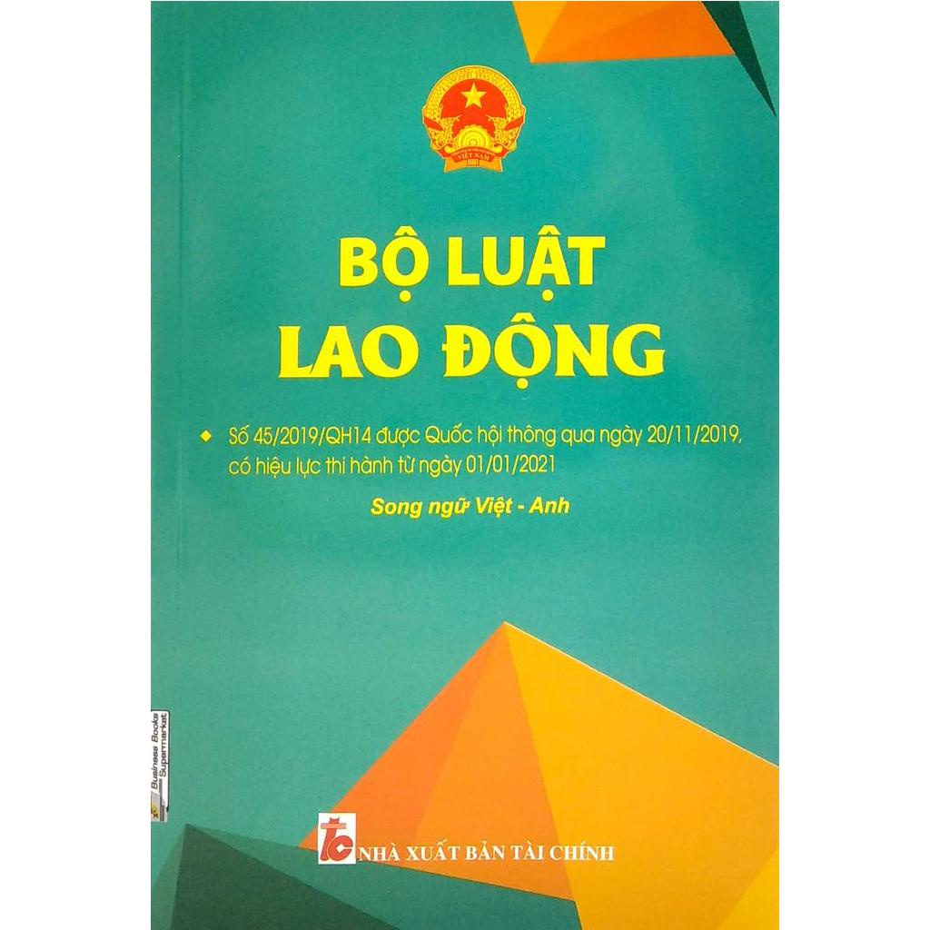 Sách Bộ Luật Lao Động (Song Ngữ Anh-Việt)