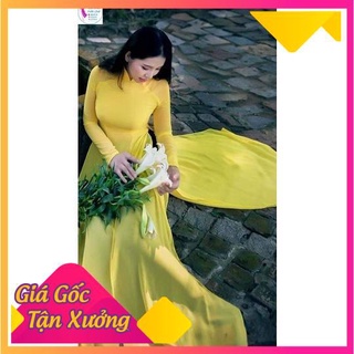 Áo dài lụa chiffon 4 tà( đủ màu)