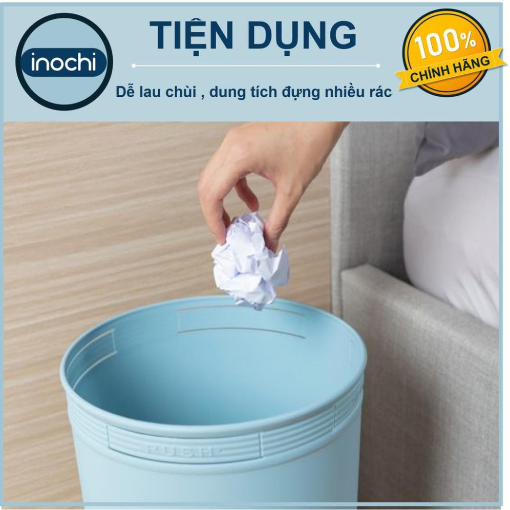 Thùng Rác Nhựa Tròn Inochi 5 Lít Màu Rất Đẹp Làm Sọt Rác Văn Phòng, Khách Sạn, Đựng Rác Gia Đình, Để Bàn Trong Nhà