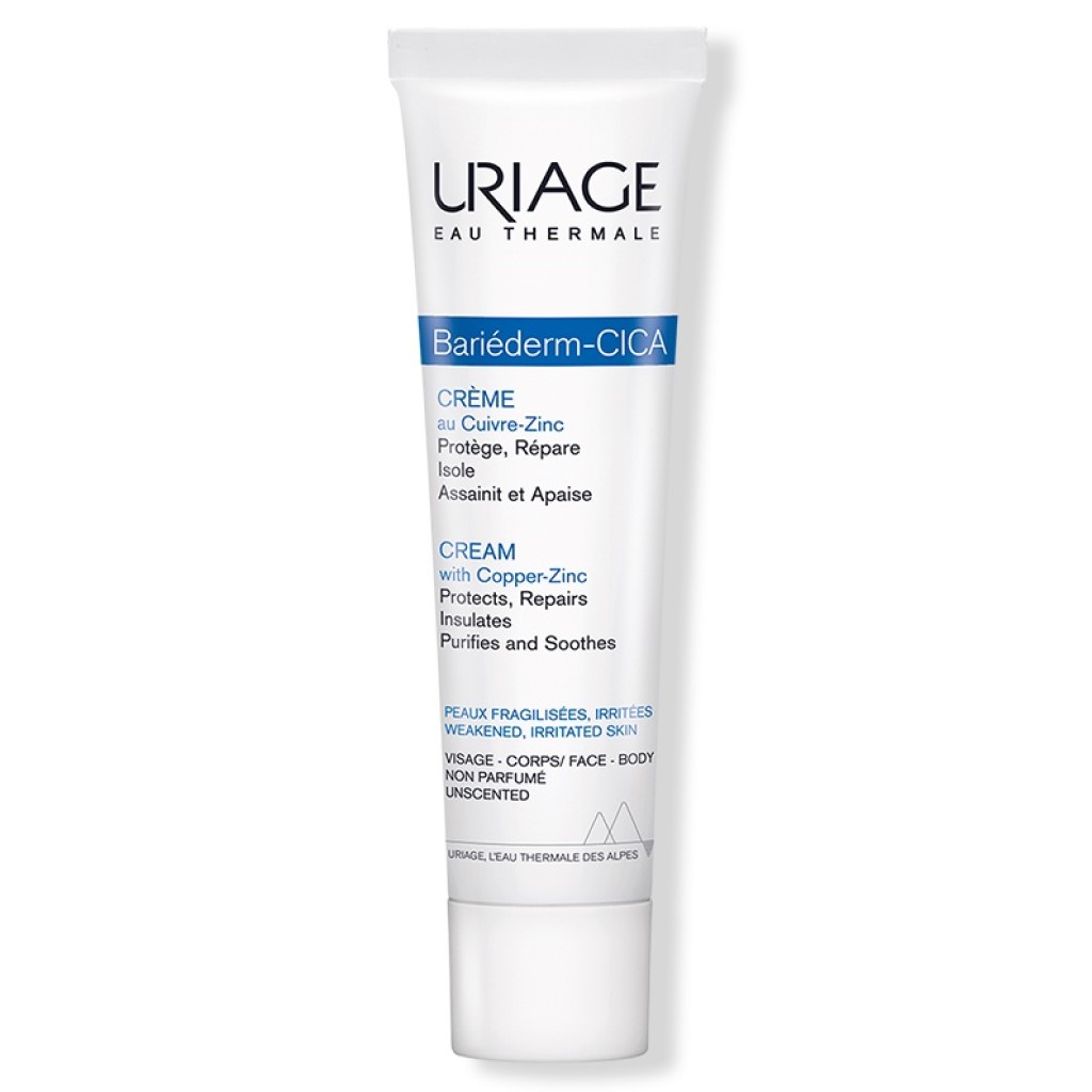 Kem Dưỡng Ẩm Uriage Bariederm Cica Creme chăm sóc da kích ứng, xoa dịu, làm lành và phục hồi da 40ml