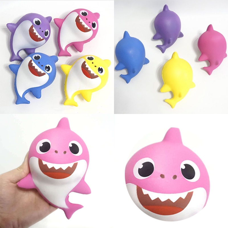 Đồ Chơi Squishy HìNh Cá MậP Ngộ NghĩNh