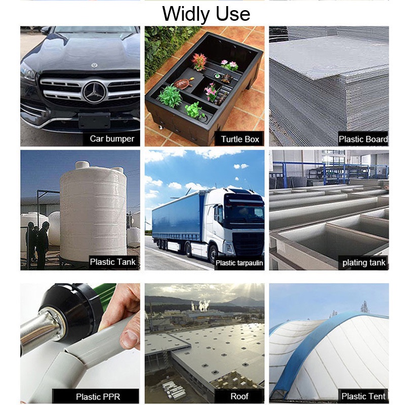 Bộ Đầu Súng Hàn Bằng Nhựa PVC Sửa Chữa Sàn Nhà Cho Súng Hàn Khí Nóng