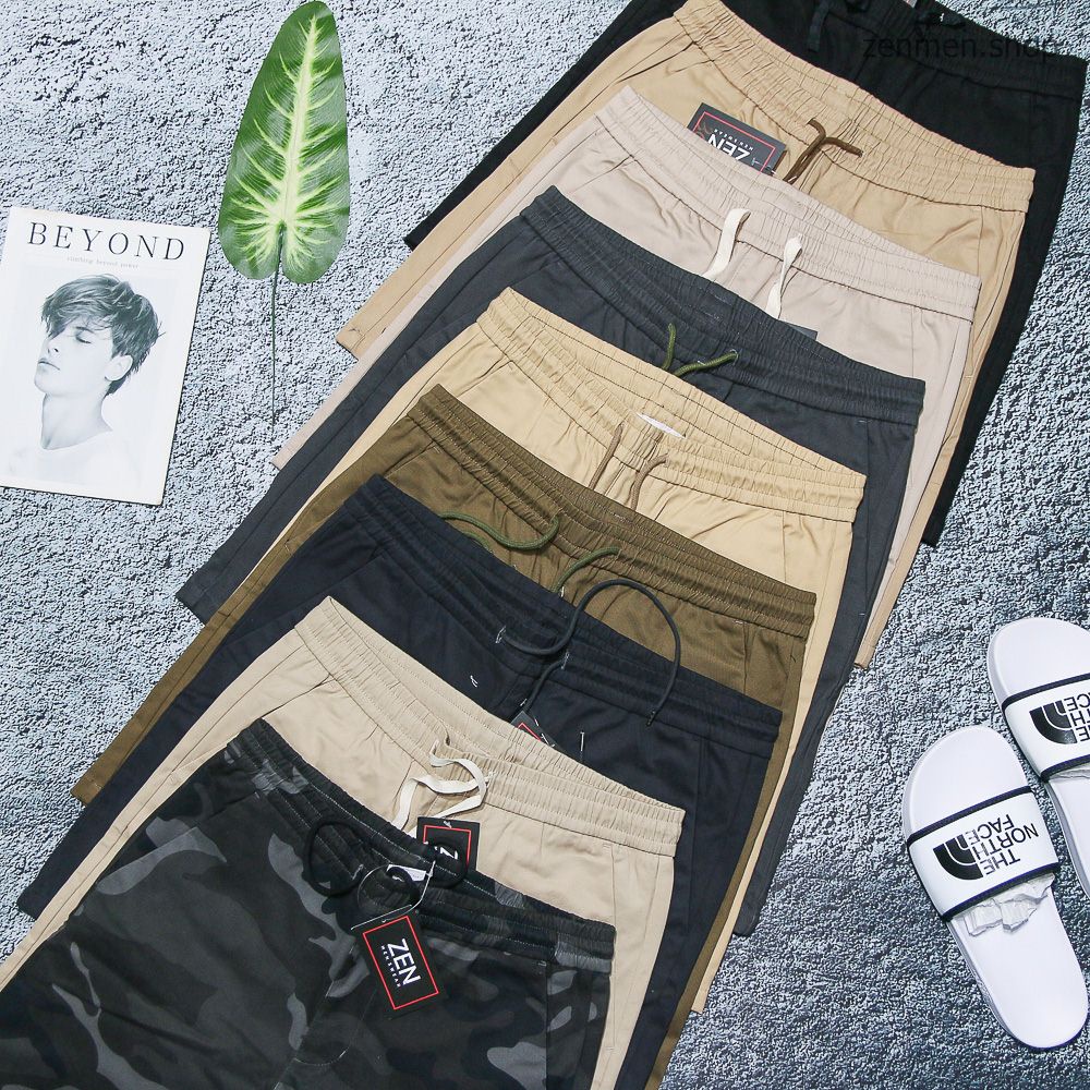 Quần Short Nam Kaki Lưng Thun Xuất Hàn