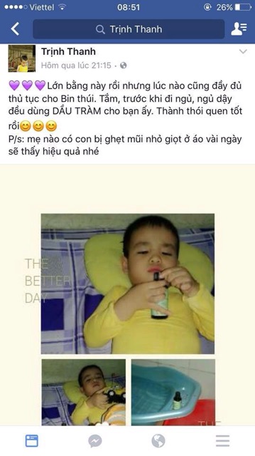 Tinh Dầu Tràm Huế Cầu Bình An 50ml