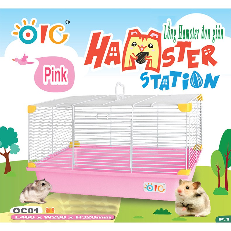 Lồng đơn giản cho hamster OIC