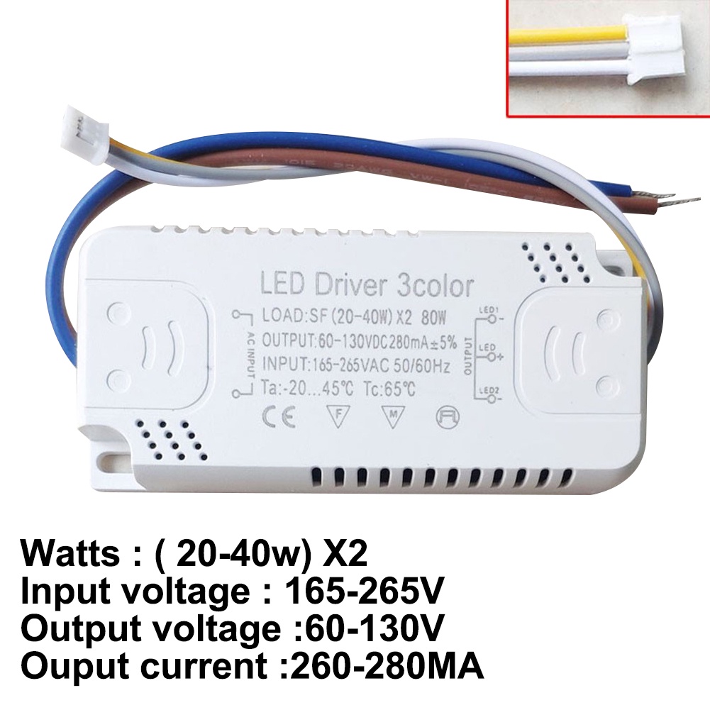 Bộ Chuyển Đổi Đèn LED 3 Màu Không Cách Ly Thay Thế