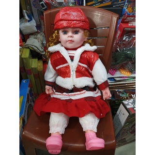 Búp bê Tây có nhạc, cao 55cm (giao màu ngẫu nhiên và có pin đi kèm)
