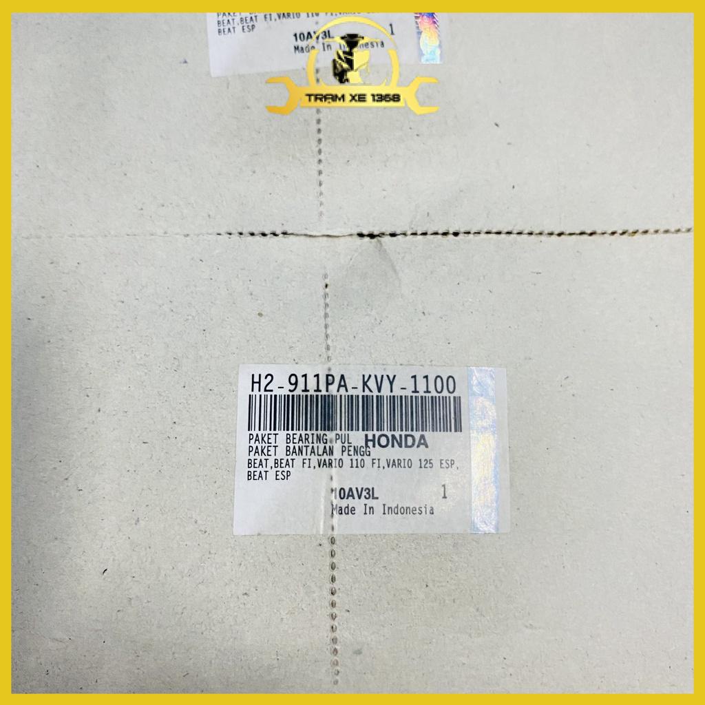 Cặp Bạc Đạn Puly Nồi Sau (Đạn đũa và vòng bi 6902) ASPIRA Indo Chính Hãng Xe Airblade, Vision, Lead, Ab SH Vairo...