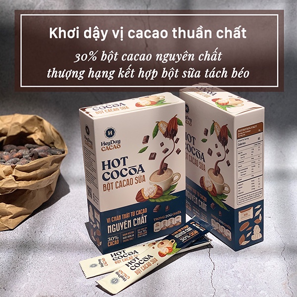 Bột cacao sữa Hot Cocoa (Heyday) - 240g