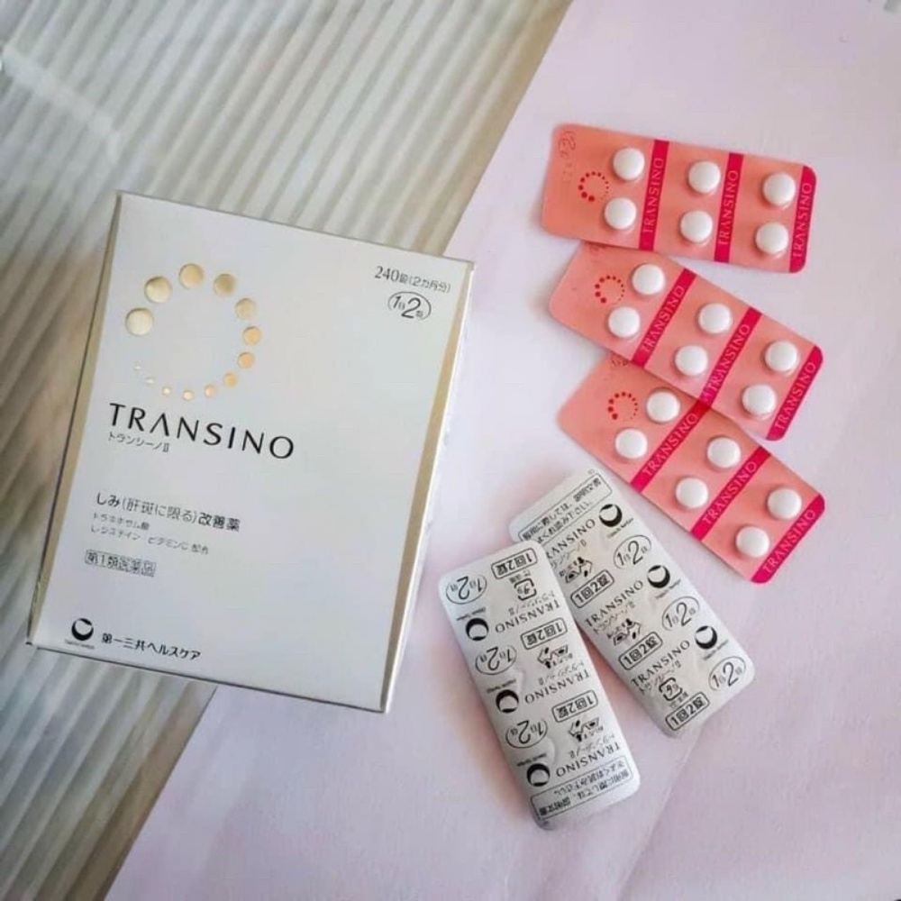 Viên uống trắng da Transino White C Clear Nhật Bản 120 viên, 240 viên Kimochi Store