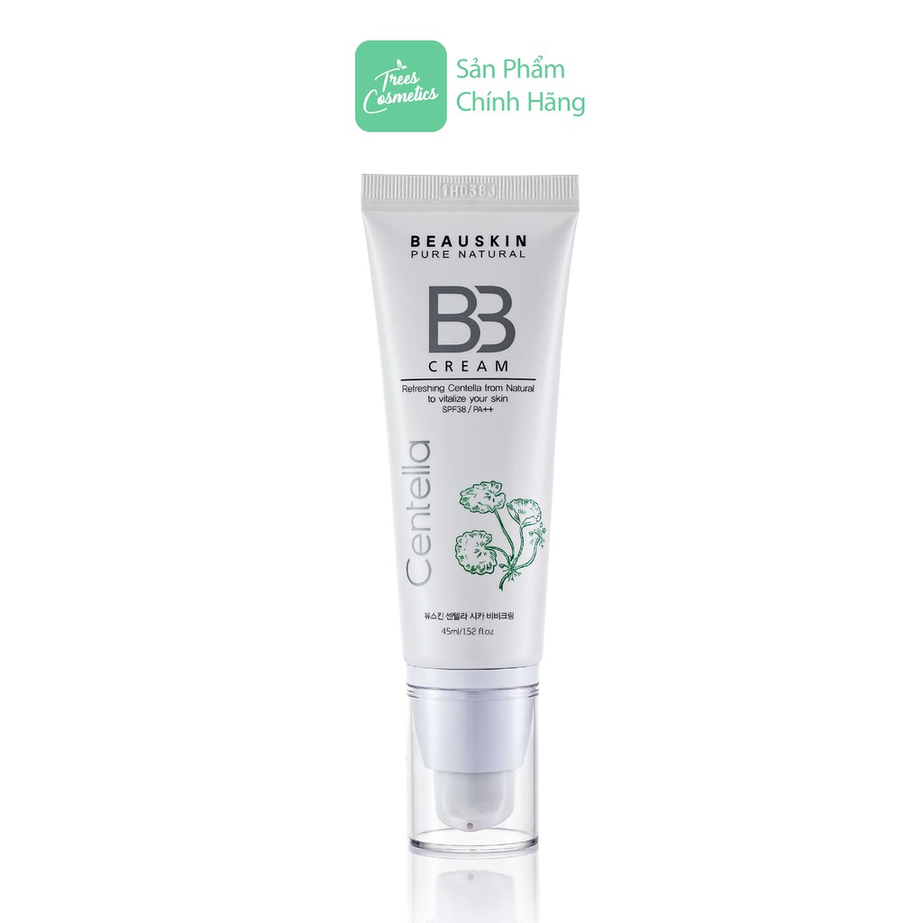 Kem Nền BB Beauskin Che Khuyết Điểm Và Kiểm Soát Dầu Centella Cica Cream 45ml